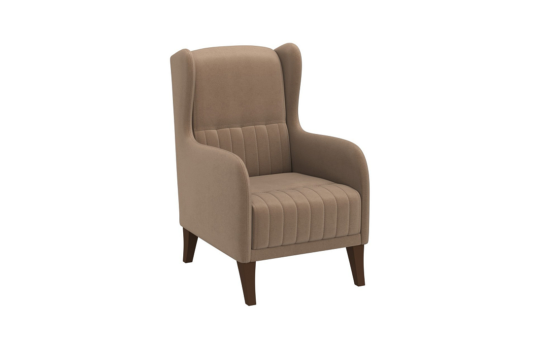 Евромагнат М / Кресло для отдыха велюр тенерифе корица